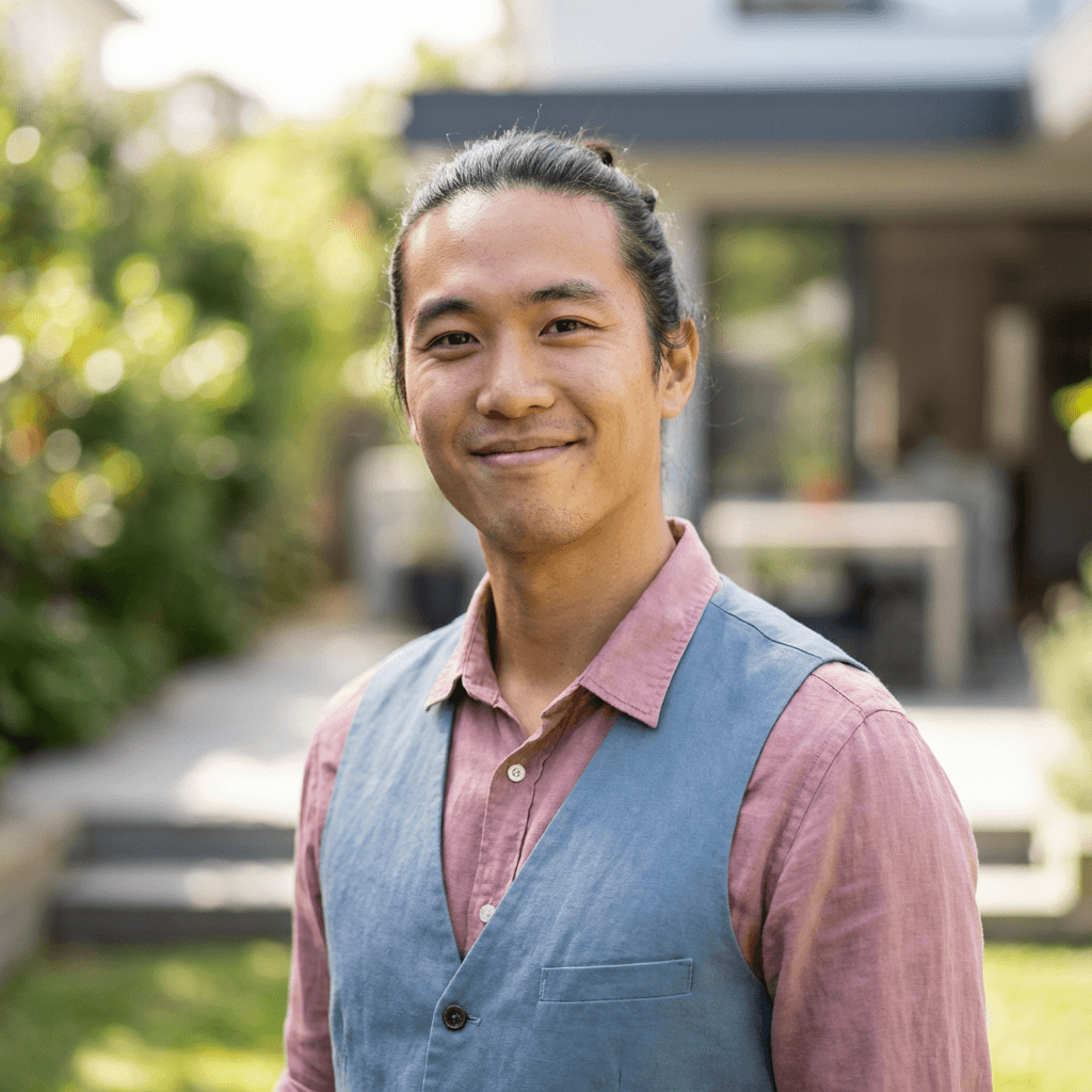 Professional male office manager portrait